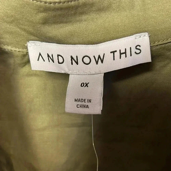 NWT GREEN AND NOW THIS DRESS‎ SIZE 0X - Picture 4 of 8